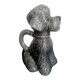 Zoomorphic pitcher slurry poodle