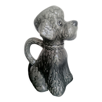 Zoomorphic pitcher slurry poodle