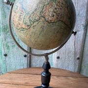 Ancien Globe Terrestre J. Lebègue & Cie, Paris — Environ 1885 / 1890 (Édition