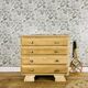 Art Deco chest of drawers with marble top