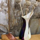 Signed glazed ceramic vase