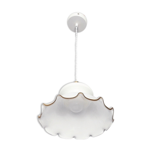 Suspension opaline vintage
