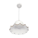 Vintage opaline pendant lamp