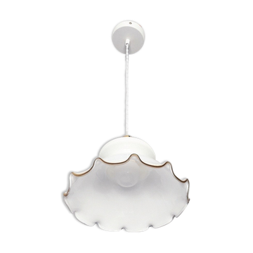 Suspension opaline vintage