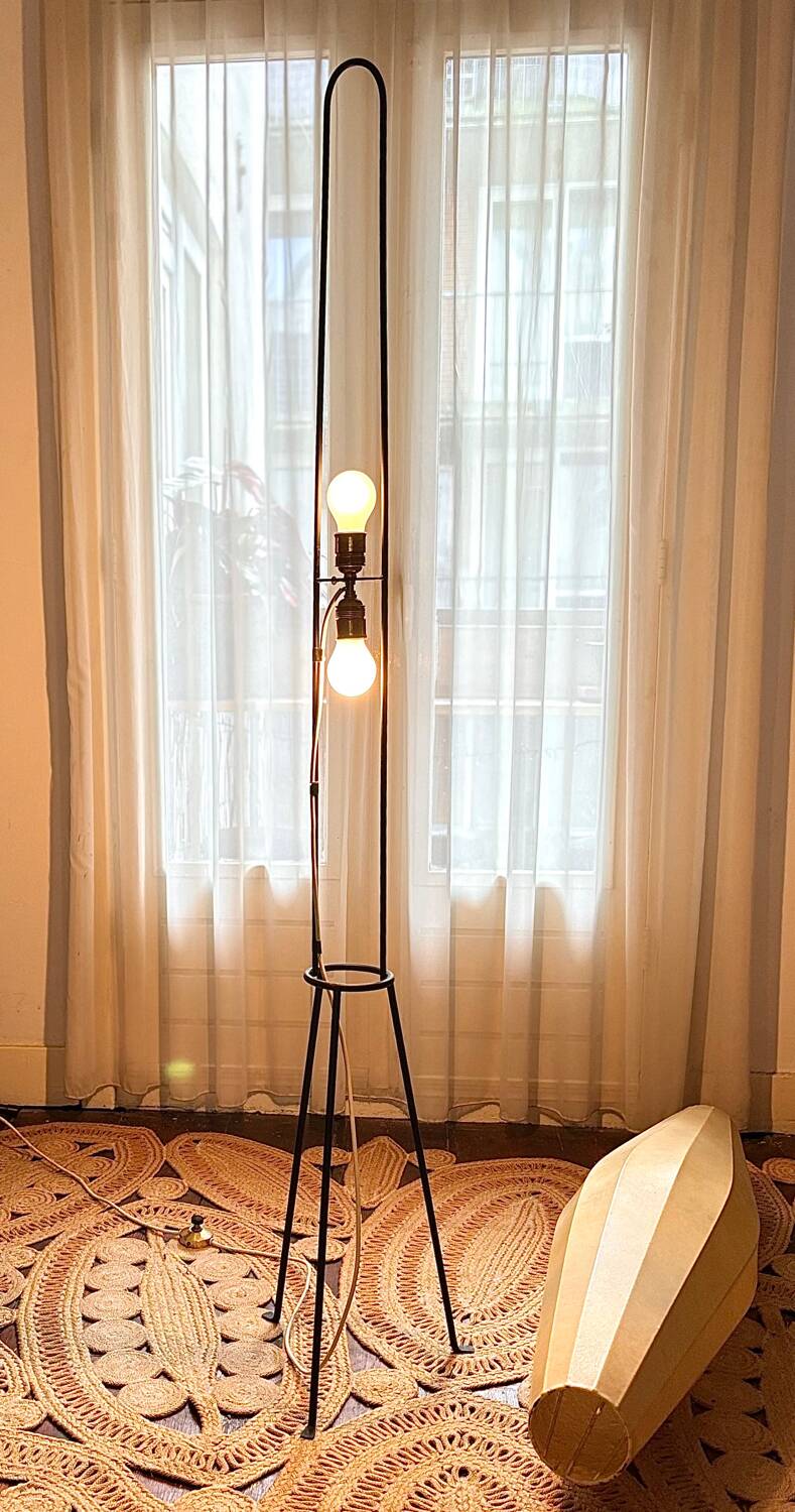 Cocoon Rocket Tripod Floor Lamp by H. Klingele for Artimeta
