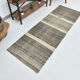 Shades of brown vintage runner rug 75x225cm