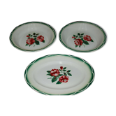 Dishes service Mirille Digoin Sarreguemines France