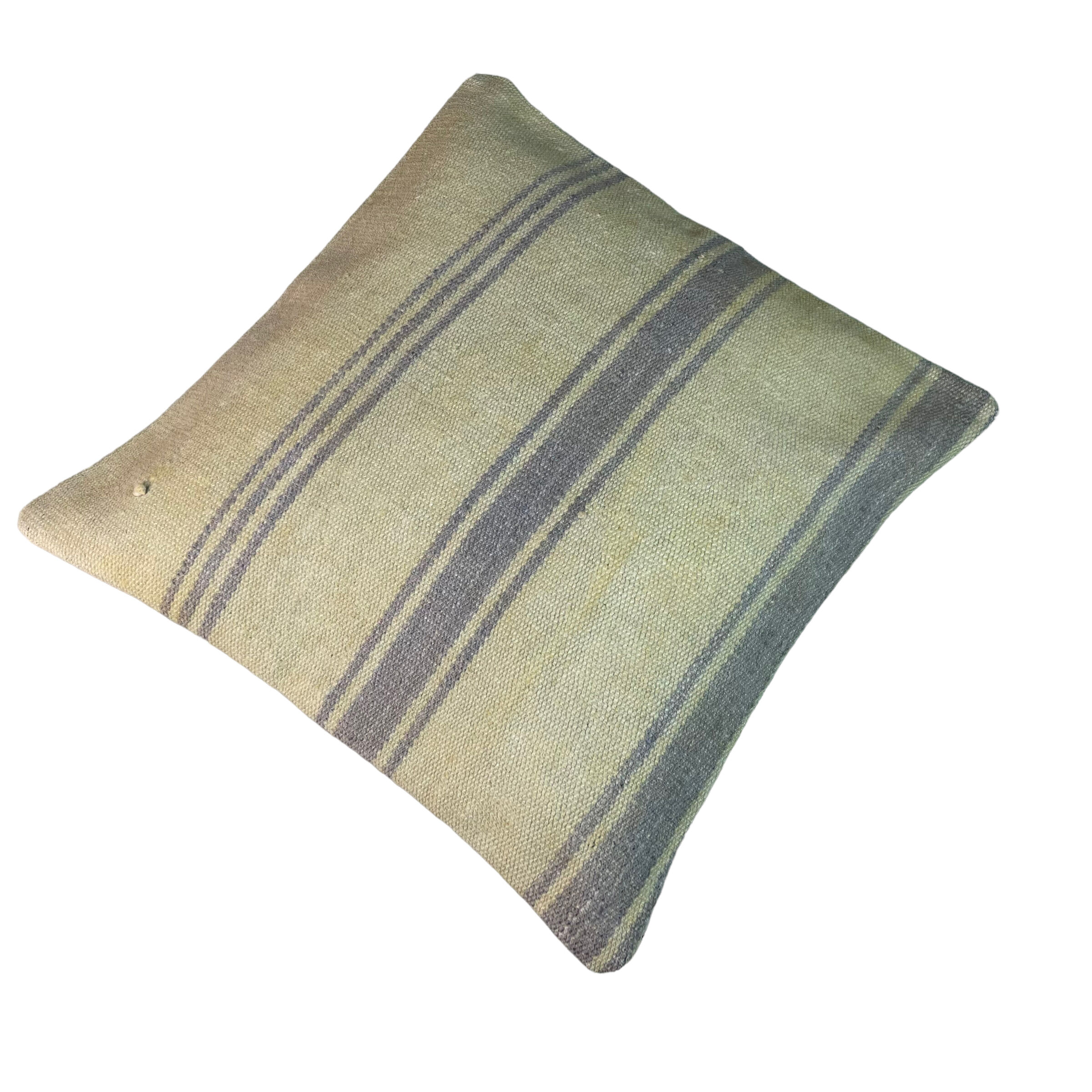 Vintage turkish kilim cushion cover , 40 x 40 cm