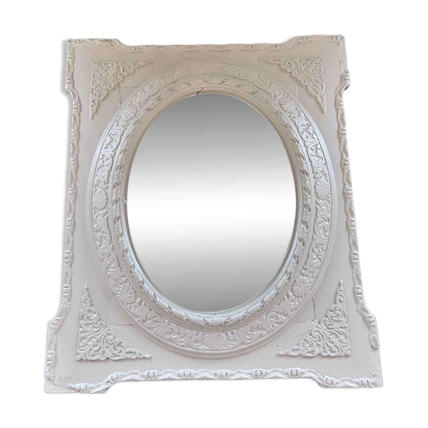 Napoleon III mirror repainted