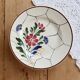 Vintage faience compote from Saint-Amand, model Maurice – Floral decoration