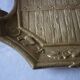 Plateau en bronze 33 cm