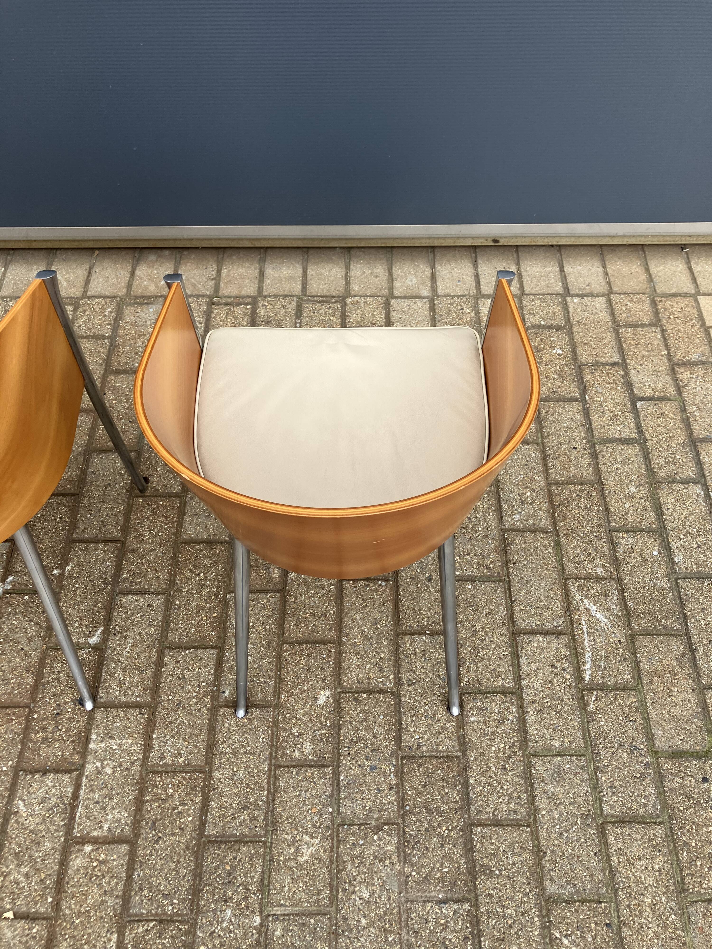 4x King Costes dining chairs, Philippe Starck, Aleph Driade