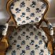 Paire de fauteuils Louis XV