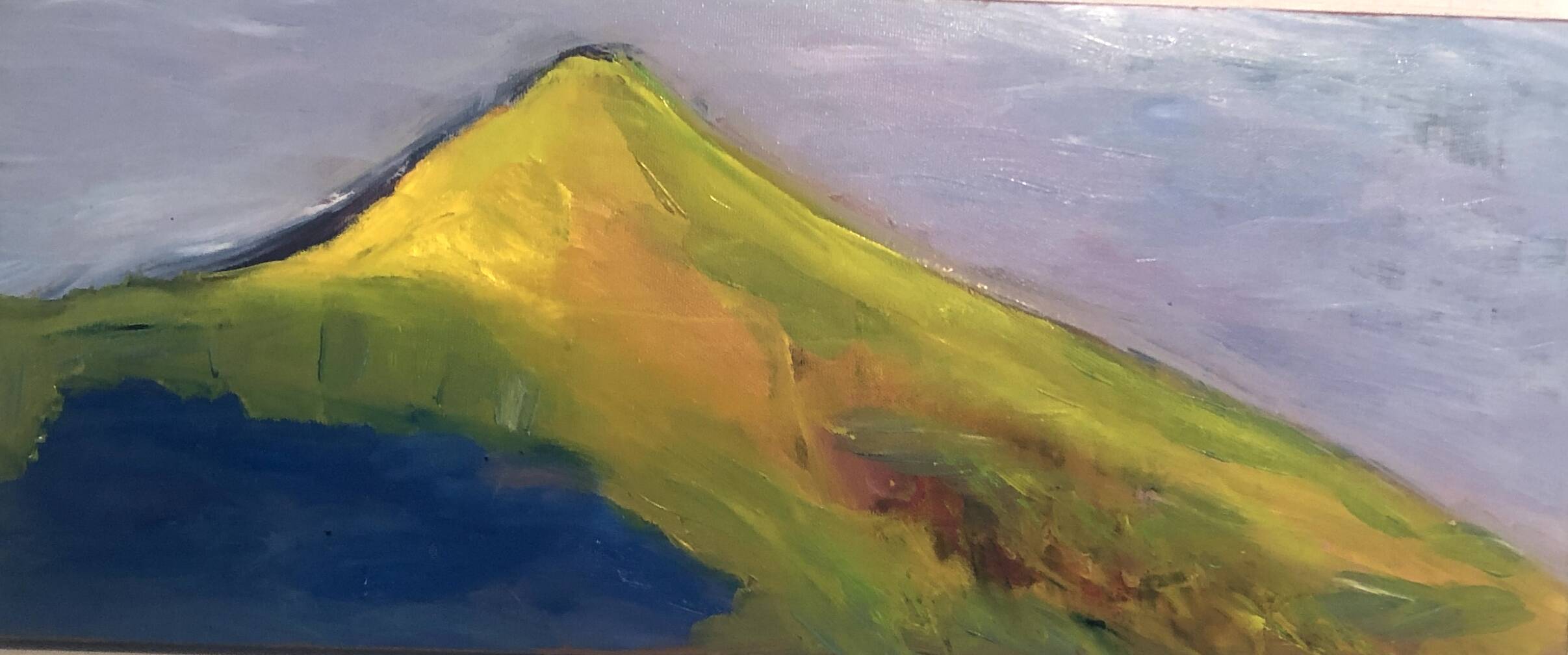 Oil Painting Hill 1