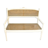 Louis xvi caned bench