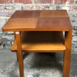 1950 Oak Side Table and Brutal Oak Veneer
