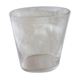 Cure glass and wicker basket