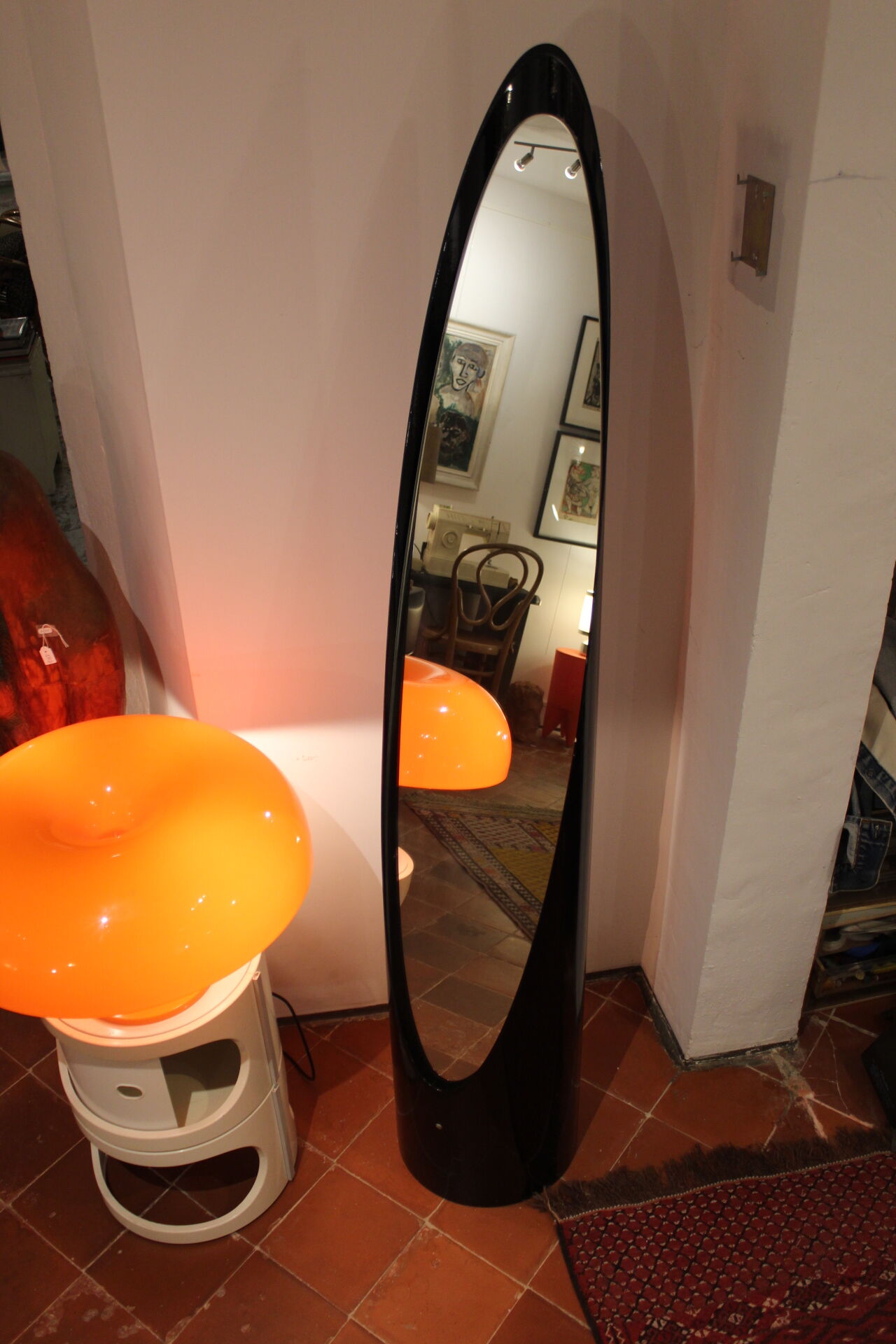 Mirror lipstick by Roger Lecal for 70s Chabrieres