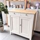 Parisian buffet, antique storage furniture, vintage wooden cupboard