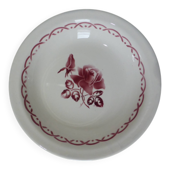 Plat rond creux vintage de Digoin Sarreguemines modèle Michel 231109