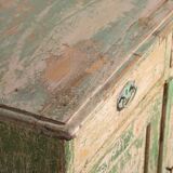 Ancienne commode de chambre avec tons verts (c.1920) #8