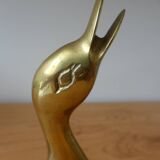 Vintage Brass Duck 240511