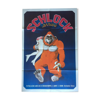 Cinema poster "Schlock" John Landis 80x120cm 1973