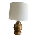 Gold metal lamp