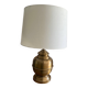 Gold metal lamp