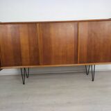 Enfilade vintage portes coulissantes