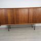 Vintage enfilade sliding doors