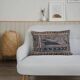 Rare 17th Century French Aubusson Tapestry Cushion with Figural Design & Tassels