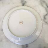 6 flat porcelain plates from Vierzon