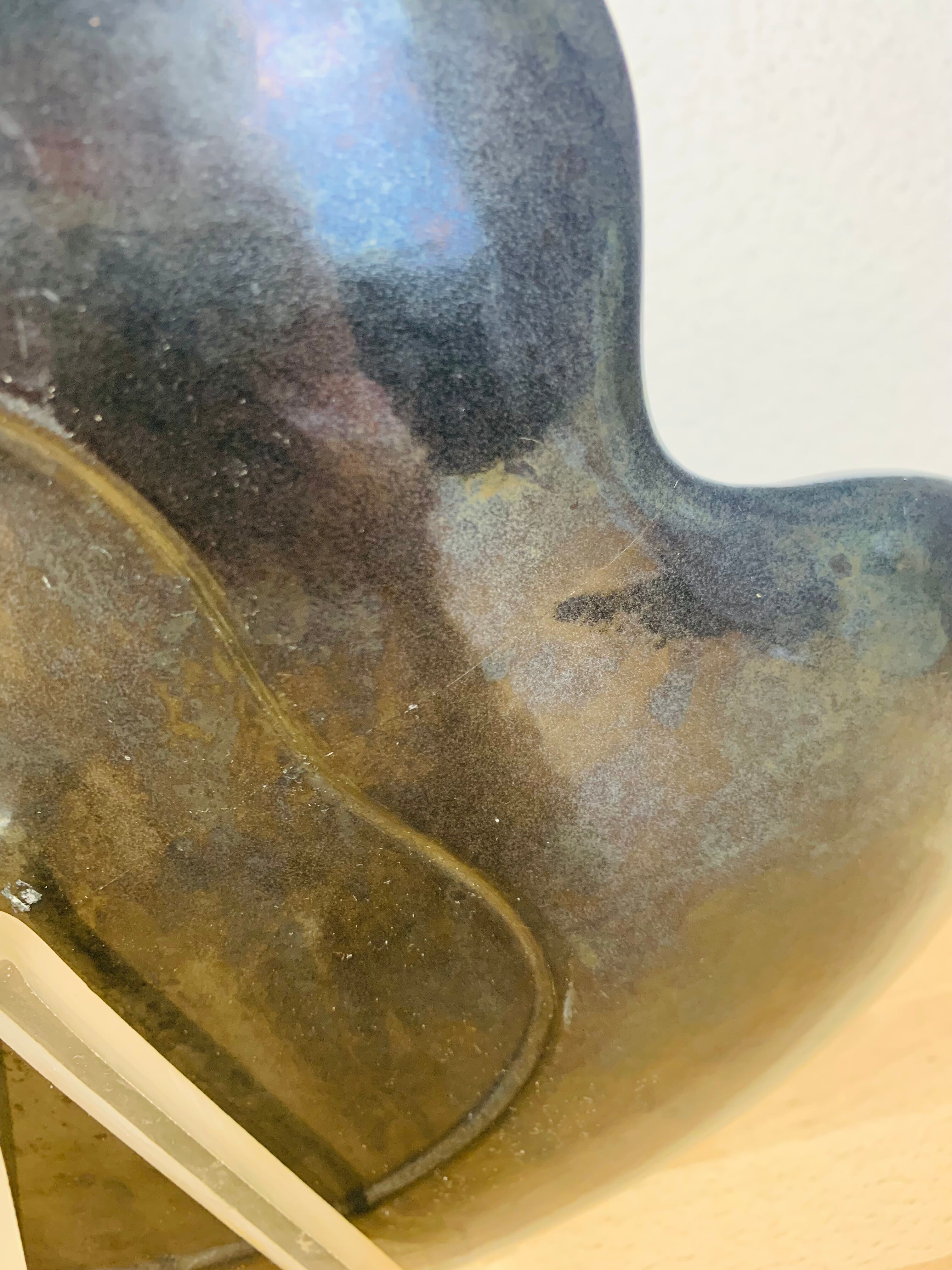 Flat palette of painter Elchinger 60s