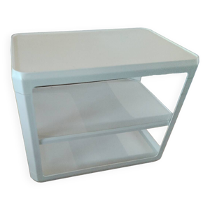 Chariot de bar blanc - alberto