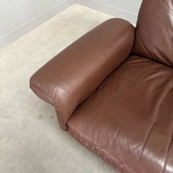 De Sede DS31 lounge chair with ottoman, Switzerland 1970s