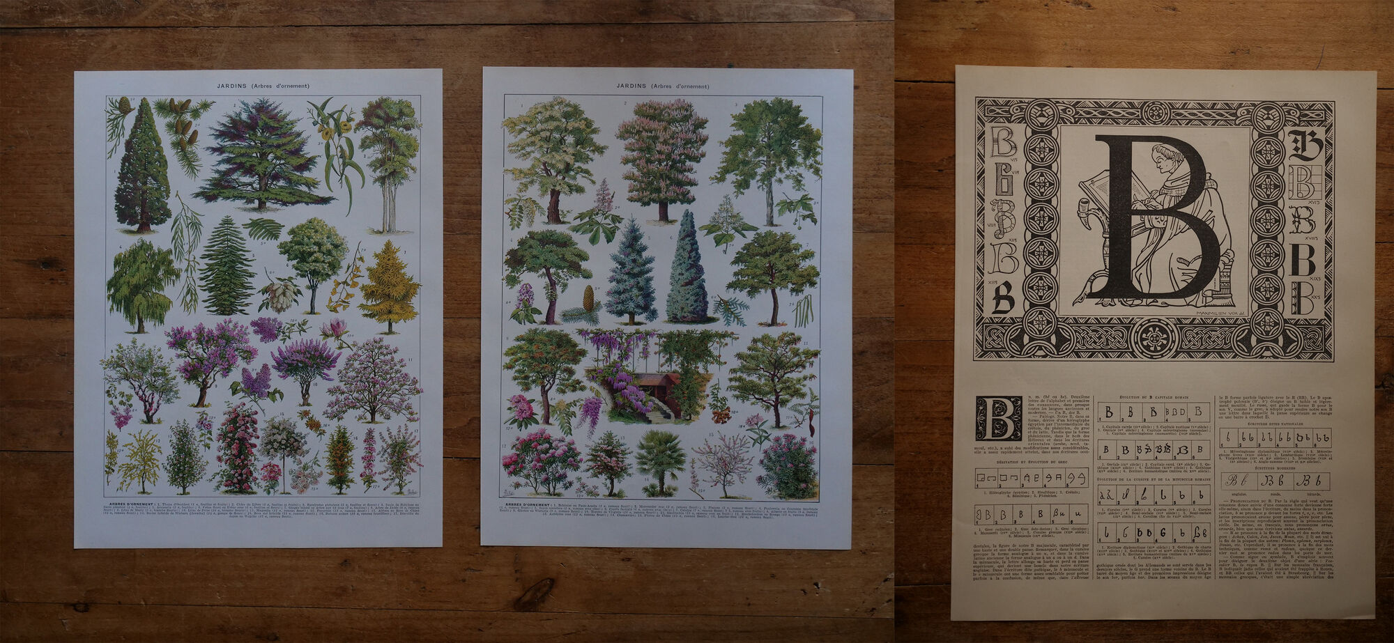 Set of original lithographs