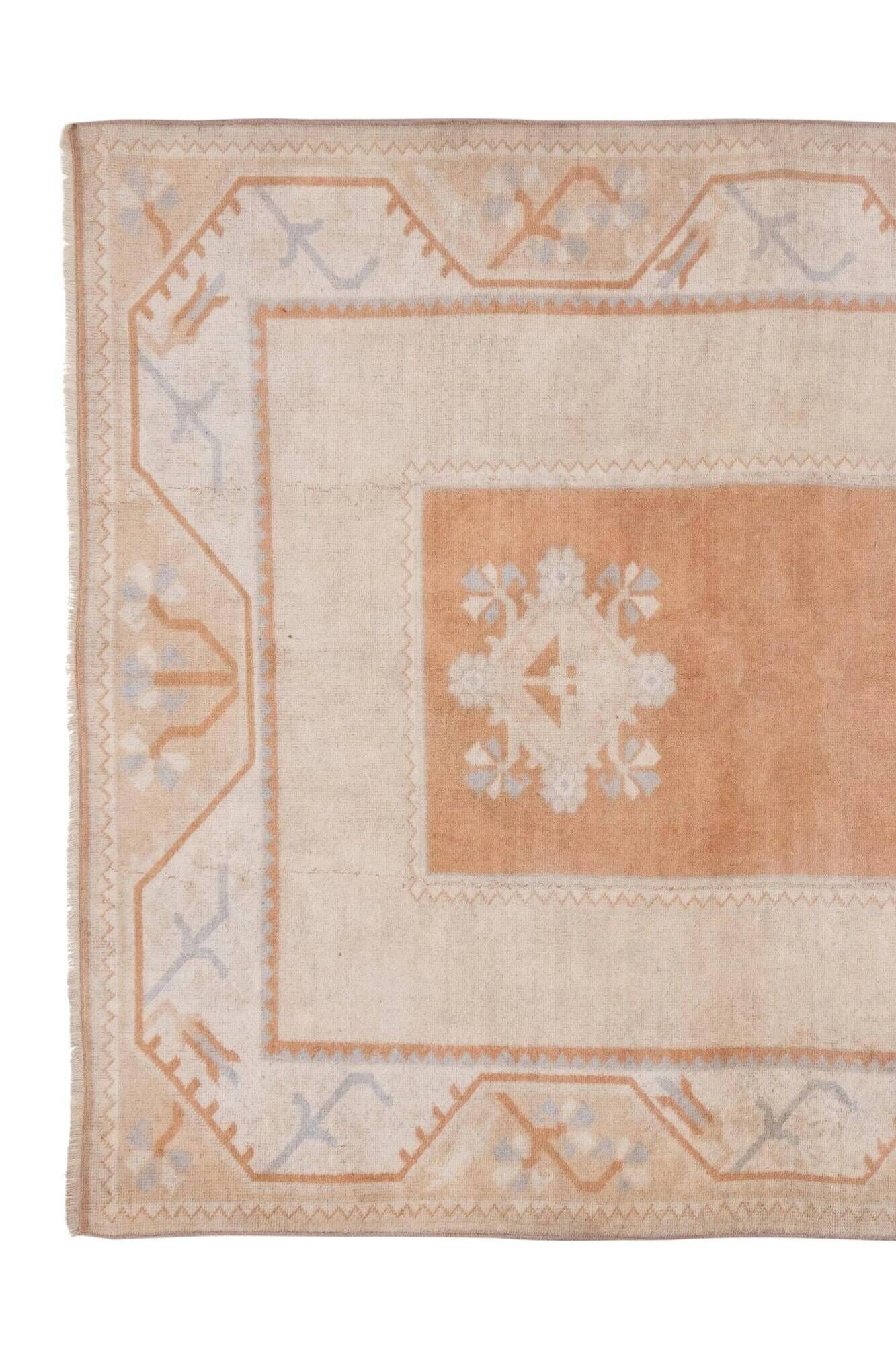Vintage handmade Turkish rug 156x255 cm