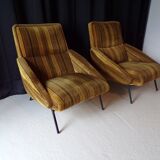 Armchairs Gérard Guermonprez