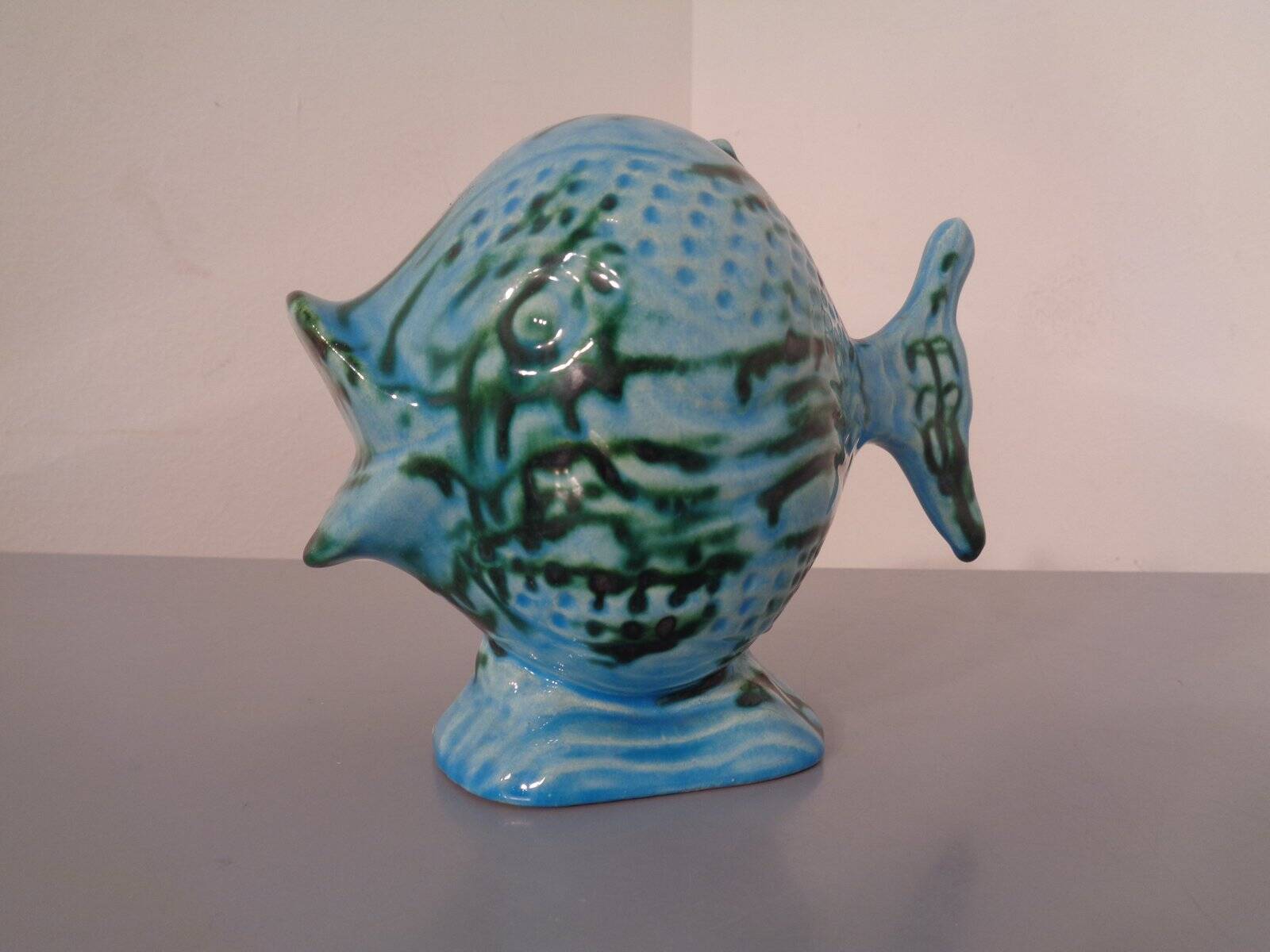 Ceramic Fish Money Box, 1970s