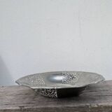 Alessi fruit bowl in openwork silver metal