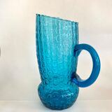 Textured glass decanter