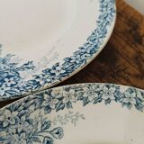 Suite de 3 assiettes St Amand Lebacqz & Bouchart "Colombier"