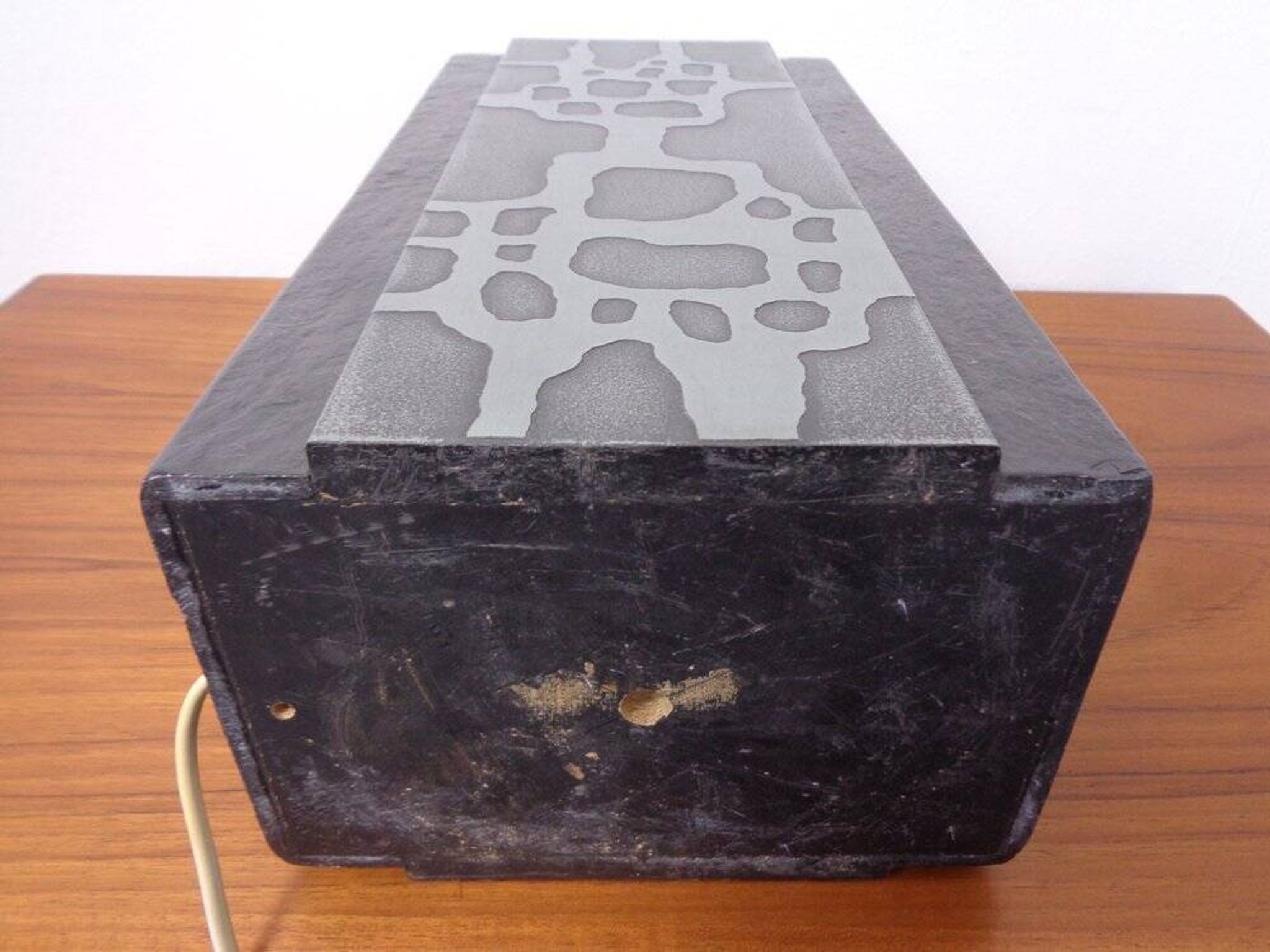 Brutalist Table Lamp from Temde, Switzerland, 1960s