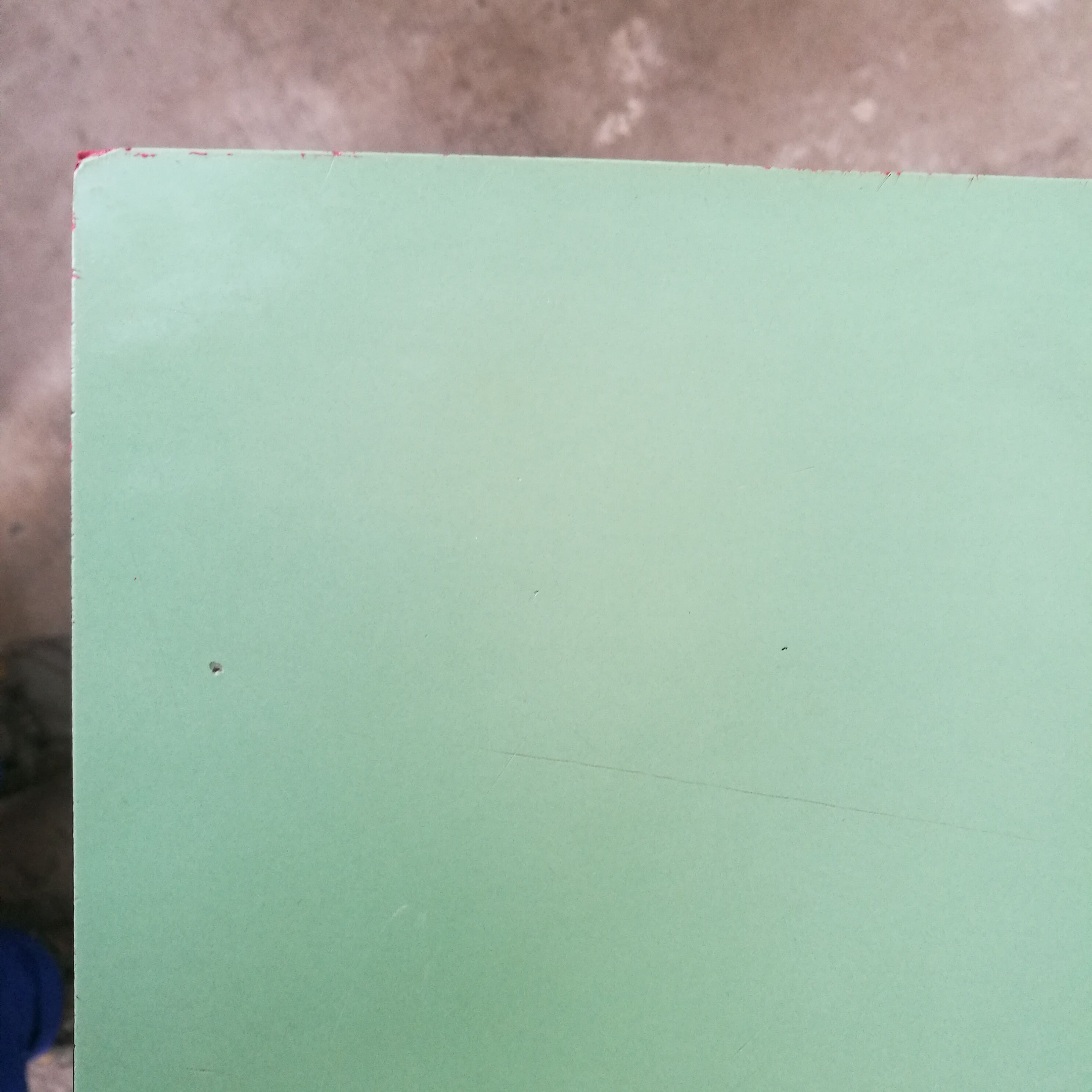 Tolix table by Xavier Pauchard