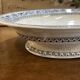 Minton English porcelain vegetable dish, Florentine pattern