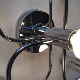 Vintage German Space Age ceiling lamp by Gaetano Sciolari for Leola, 1970s.