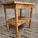 Vintage side table bathroom furniture or work table