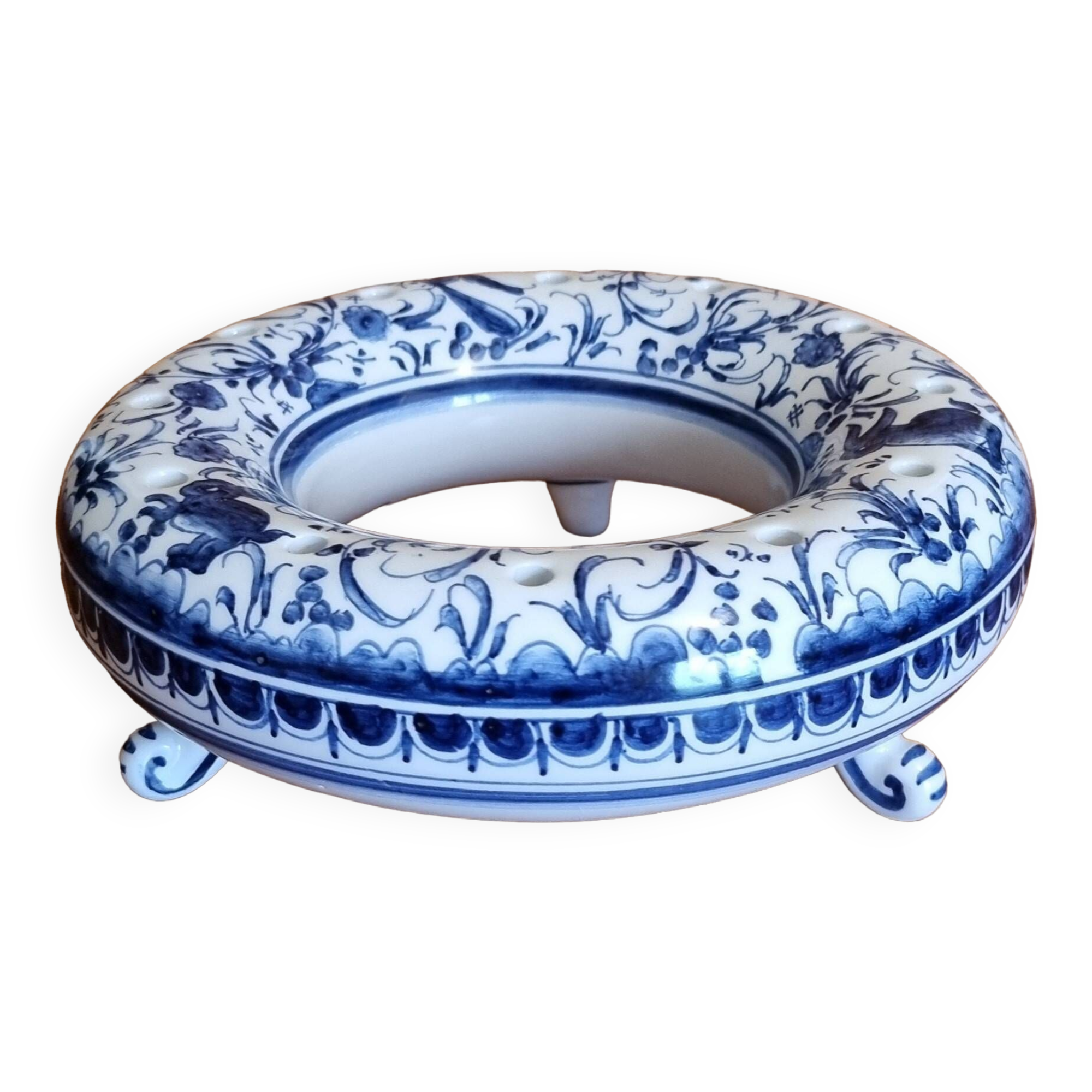 Ceramic flower pick from Conimbriga Portugal