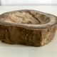 Petrified wooden ashtray